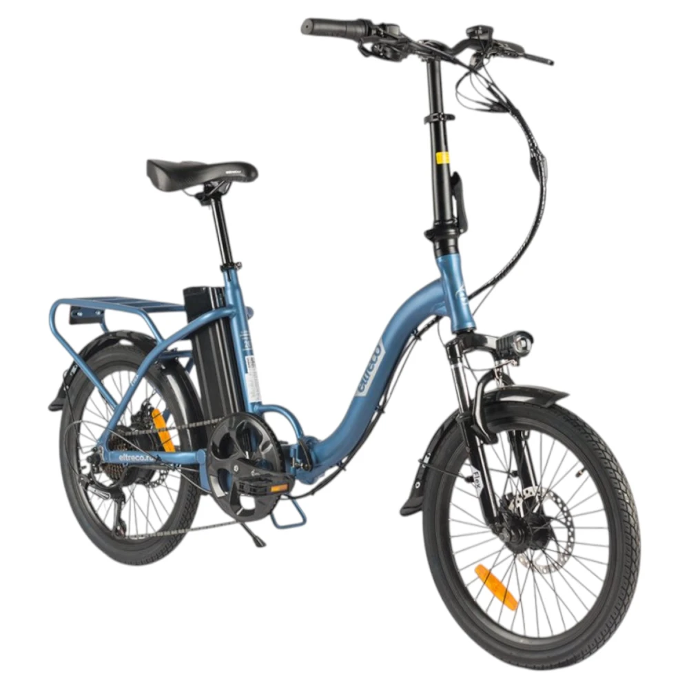 Электровелосипед Eltreco Flex Синий-матовый 1